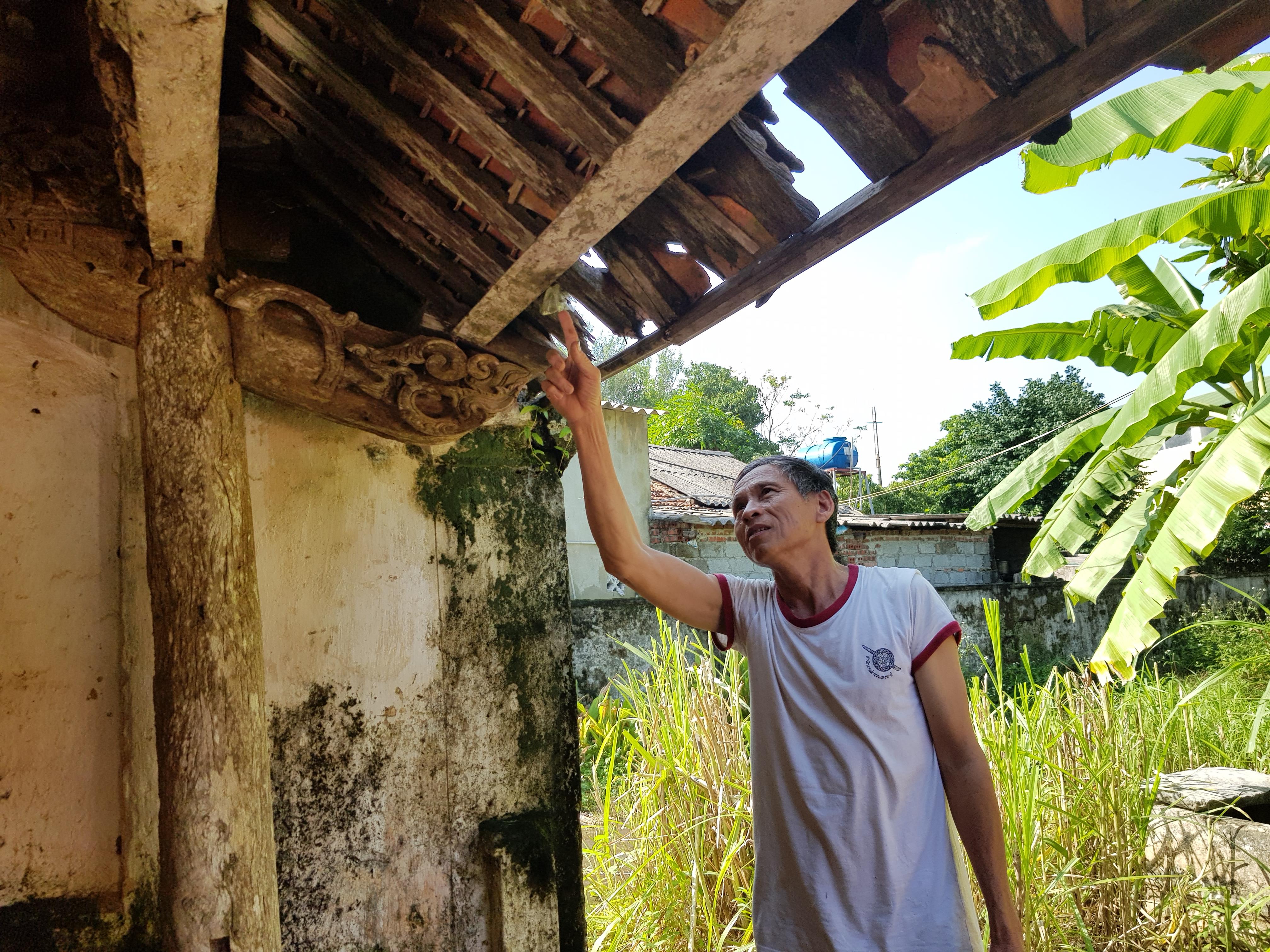 Đình làng Trường Lưu - Di tích lịch sử đang xuống cấp